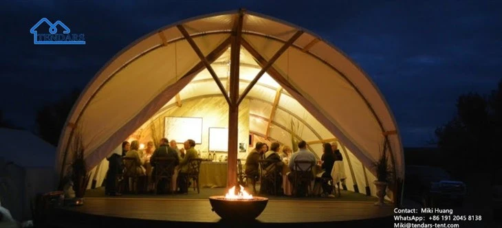 Shell Shape Glamping Tent