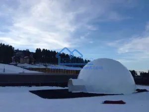 Čelični igloo šator